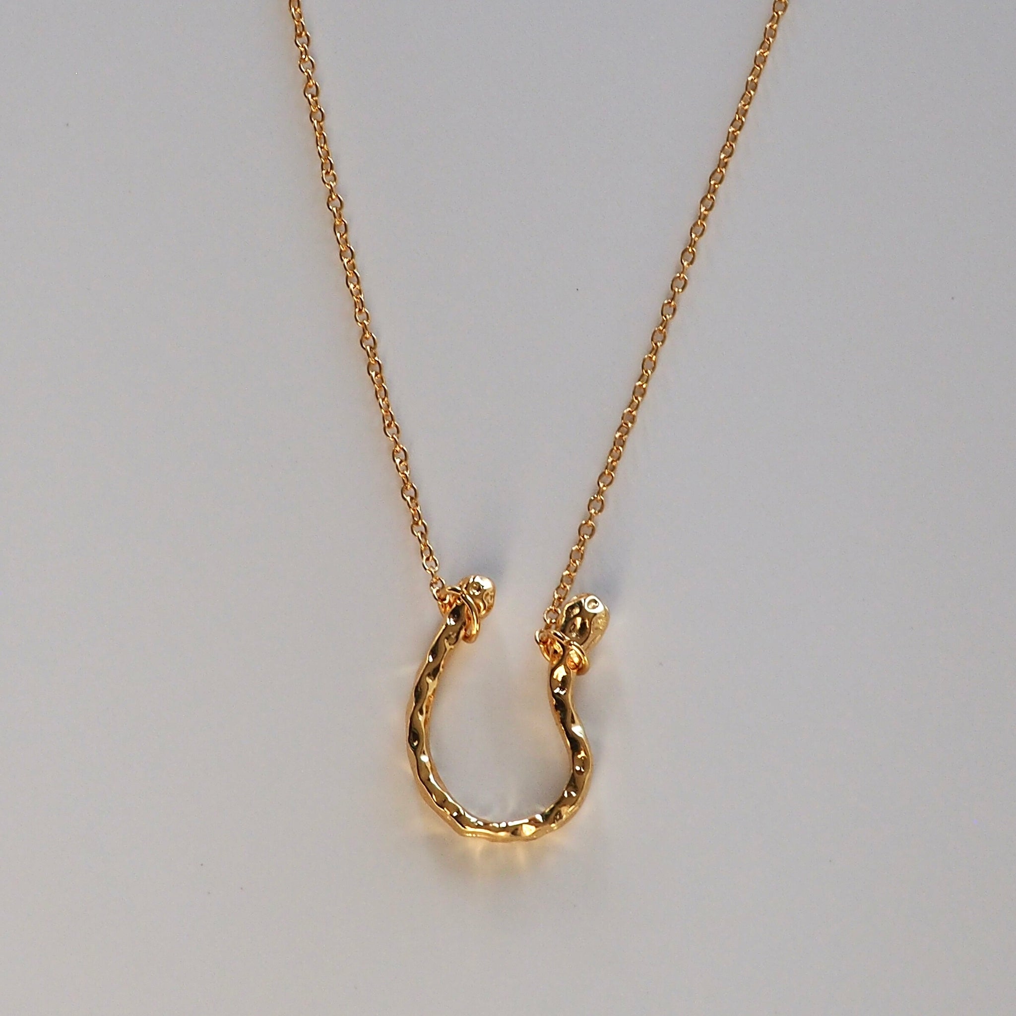 L'atelier Nawbar Eye Heart U Pendant Necklace (18k Yellow Gold) | Rent  L'atelier Nawbar jewelry for $55/month - Join Switch