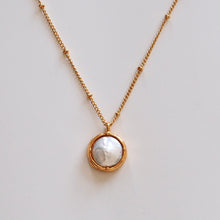 Load image into Gallery viewer, Flat Baroque Pearl Necklace
