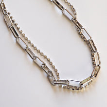 Load image into Gallery viewer, Double layer diamond necklace
