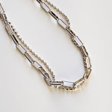 Load image into Gallery viewer, Double layer diamond necklace
