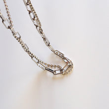 Load image into Gallery viewer, Double layer diamond necklace
