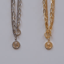 Load image into Gallery viewer, Double layer coin necklace
