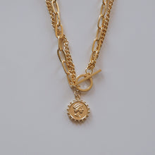 Load image into Gallery viewer, Double layer coin necklace
