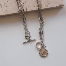 Load image into Gallery viewer, Double layer coin necklace
