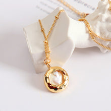 Load image into Gallery viewer, Flat Baroque Pearl Necklace
