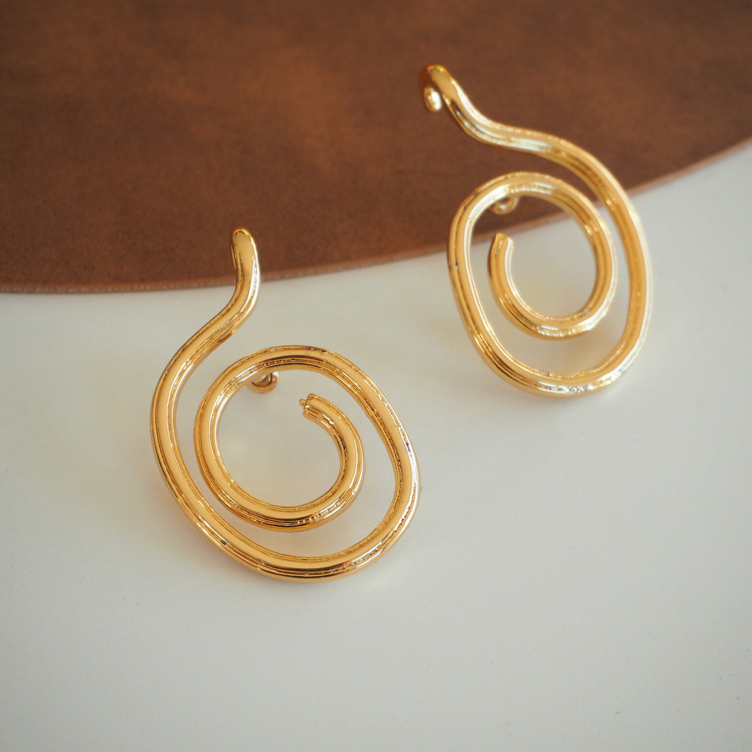 Helix Earrings - Gold /Silver