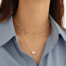 Load image into Gallery viewer, Freshwater pearl gold necklace
